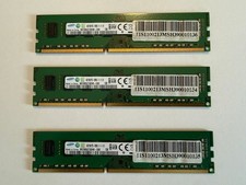 Samsung 12GB Kit 3x 4GB 240Pin DDR3 1600 PC3-12800U Desktop RAM picture
