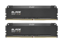 OLOy DDR4 RAM 16GB (2x8GB) Black Hairline Blade RGB 3200 MHz CL16 1.35V 288-P... picture