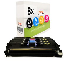 8X Cartridge Replaces Canon 701BK 701C 701M 701Y picture