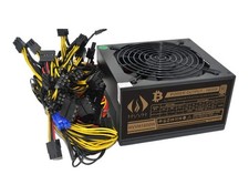 HVVH 20+4 Pin Silent Noise Reduction Miner/PC GPU ATX 1600W PSU 90 Plus Gold picture