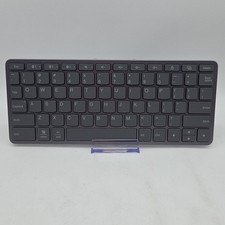 Lenovo Multi-Device Wireless Bluetooth Keyboard Gray Rechargeable ZG38C05810 picture