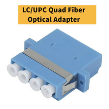 LC/UPC Singlemode Quad Fiber Optical Adapter LC/UPC SM Quad Flange Fiber Coupler picture