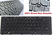 New/Oirg US Keyboard for HP EliteBook 840 G3, 840 G4 Laptop without backlight picture