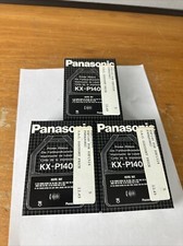 Lot Of 3 KX-P140 Printer Ribbon for Panasonic KX-P1524/KX-P1624 Vintage Unused picture
