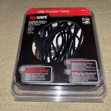 Gigaware 8FT USB transfer Cable Connector  Windows And Mac. Opened Box. picture