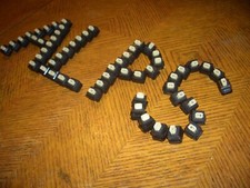 TEN TACTILE ALPS KEYSWITCHES:  SKCM CREAM  DAMPENED  LOT-OF-10   $7.80 + S/H picture