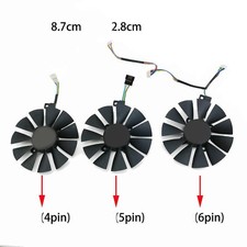 Set For ASUS RX580/480 GTX1080Ti/1080/1070Ti/1070/1060 Cooling fan 3-in-1 picture