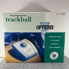 IBM Easy Options Computer Trackball TR585 9/25 Pin Serial Port Vtg 1993 New picture