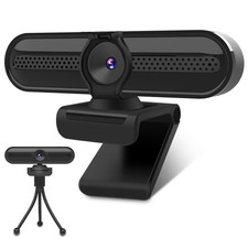 Vizolink W4DS 4MP HD Webcam USB Desktop Laptop Streaming Camera Mic Open Box picture