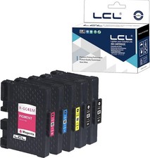 Ink Cartridge Pigment for Ricoh GC-41 GC41 GC41K GC41C GC41M GC41Y 2100 2100N picture