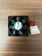 Star Tech 6X2 Cm LP4 Replacement Ballbearing Fan Black Very Good picture