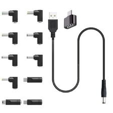 USB to DC 5V Power Cord, Universal DC 5.5X2.1Mm Plug Jack Charging Cable with 10 picture
