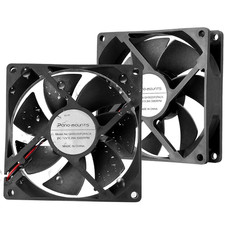 92mm 90mm 12V DC Moisture-Proof Fan High Airflow 12V 9025 2 Pin 2 Wire Small ... picture