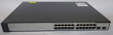 Cisco Catalyst 3750 V2 24 Port Gigabit Switch WS-C3750V2-24TS-S Tested picture
