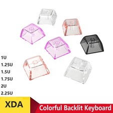 Colorful Backlit Keyboard Keycaps XDA for Mechanical Keyboard High Transparency picture