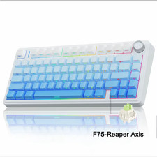F75 2.4G Wireless/Bluetooth/Wired Gaming Mechanical Keyboard RGB Customized 75%  picture