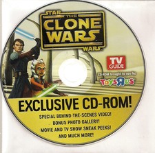 STAR WARS CLONE WARS TV GUIDE EXCLUSIVE (2008, PC) picture