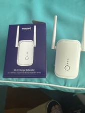 Macard N300 Wi-Fi Range Extender 300Mbps 2.4GHz White 802.11ac/b/g/n picture
