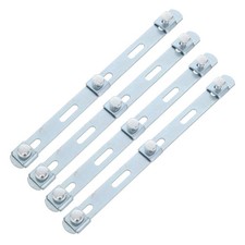 4Pcs Reusable Stainless Steel Mesh Panel Fixing Clamp for Grid Tray Installation picture