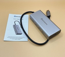 Used Minisopuru USB C  5 in 1 Type C Hub 10Gbps USB C Hub with 100W PD Charge picture