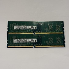 SK Hynix 8GB Kit (2x4GB) DDR4-2400 PC4-19200 UDIMM RAM HMA851U6AFR6N-UH picture