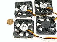 4 Pieces GDstime 12V 5010 3Pin Computer fan 50MM 5CM pc cooling Brushless C41 picture