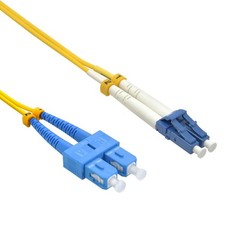 30m LC/UPC-SC/UPC Singlemode Duplex LSZH 2.0mm Fiber Optic Patch Cable picture