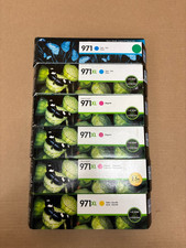 6 Genuine HP 971XL  X451, X476, X551 CMY Ink CN622AM, CN626AM, CN627AM, CN628AM picture