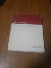 Reference to Microsoft Word Version 4.0 for Apple Macintosh 1990 PB picture