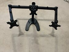 Triple Monitor Desk Stand Mount FreeStanding Adjustable 3 Screens picture