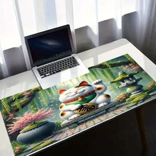 Modern Creative Mouse Pad - Lucky Cat and Natural Landscape Theme Design, Vivi picture