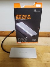 j5create USB4 Dual 4K Multi-Port Hub -5 in 1 picture