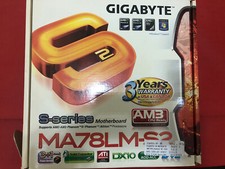 * NEW Gigabyte MA78LM-S2 Motherboard Micro-ATX Socket AM2/AM2+/AM3 AMD 760G DDR2 picture