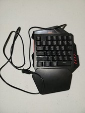 MageGee MK-AXE One-Handed Mechanical Gaming Keyboard RGB Backlight Mini picture