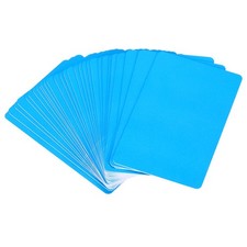 30 Pcs Blank PVC Cards Inkjet Plastic ID Card CR80 30 MIL Frosted Blue picture