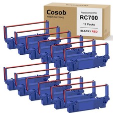 12 PCS Printer Ribbon B/R for Star SP700 SP700BR RC700BR SP712 SP717 SP747 picture