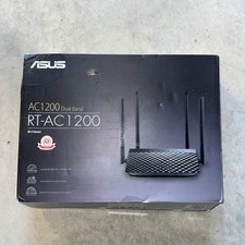 ASUS RT-AC1200 GE Wireless Dual Band 802.11ac Gigabit Router Black Tested picture