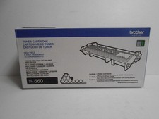 Brother TN-660 TN660 Genuine High Yield Black Toner Cartridge picture