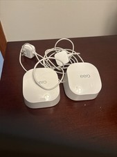 Amazon eero 6 Mesh Wi-Fi 6 System (2-pack)- 1 ROUTER + 1 EXTENDER picture