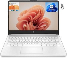 HP 14'' Touch HD Laptop, AMD 2-Core CPU, 16GB RAM, 240GB SSD, Office 365, Win 11 picture