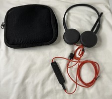 Plantronics C3225T Wired Headset C3200 USB includes bag ~ Used picture