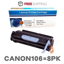 8PK Canon106 CRG106 Toner Cartridge MF6530 MF6540 MF6550 MF6560 MF6580 MF6590 picture