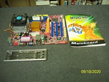 Biostar M7VIG 400  REV 7.3 ATX Motherboard w/ Extras, See PICS WYSIWYG picture