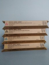 Ricoh MP C400 Toner Cartridges Set 841724, 841725, 841726, 841727 picture