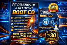 Windows Boot Repair Recovery CD – Hard Drive Fix, Restore & Diagnostics Tool picture