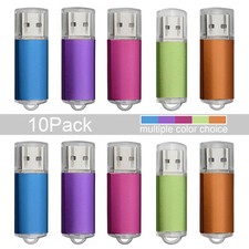 10 Pack 8GB USB 2.0 Flash Pen Drive Thumb Drive Storage USB Flash Memory Stick picture