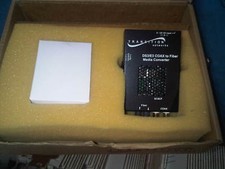 TRANSITION NETWORKS DS3/E3 COAX TO FIBER MEDIA CONVERTER REMOTE EXTENDER picture