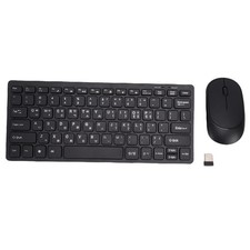 Keyboard Mouse Combo Slim Lightweight 2.4GHz Wireless 78 Key Korean Keyboar NQIR picture