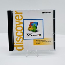 Vintage Microsoft Office Discover 2000 CD-ROM New Sealed picture