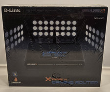 D-Link GamerLounge DGL-4500 4-Port 10/100 WIFI Gaming Router with game mouse pad picture